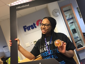 Sherena Gordon-Taylor supporting Prostate Cancer UK